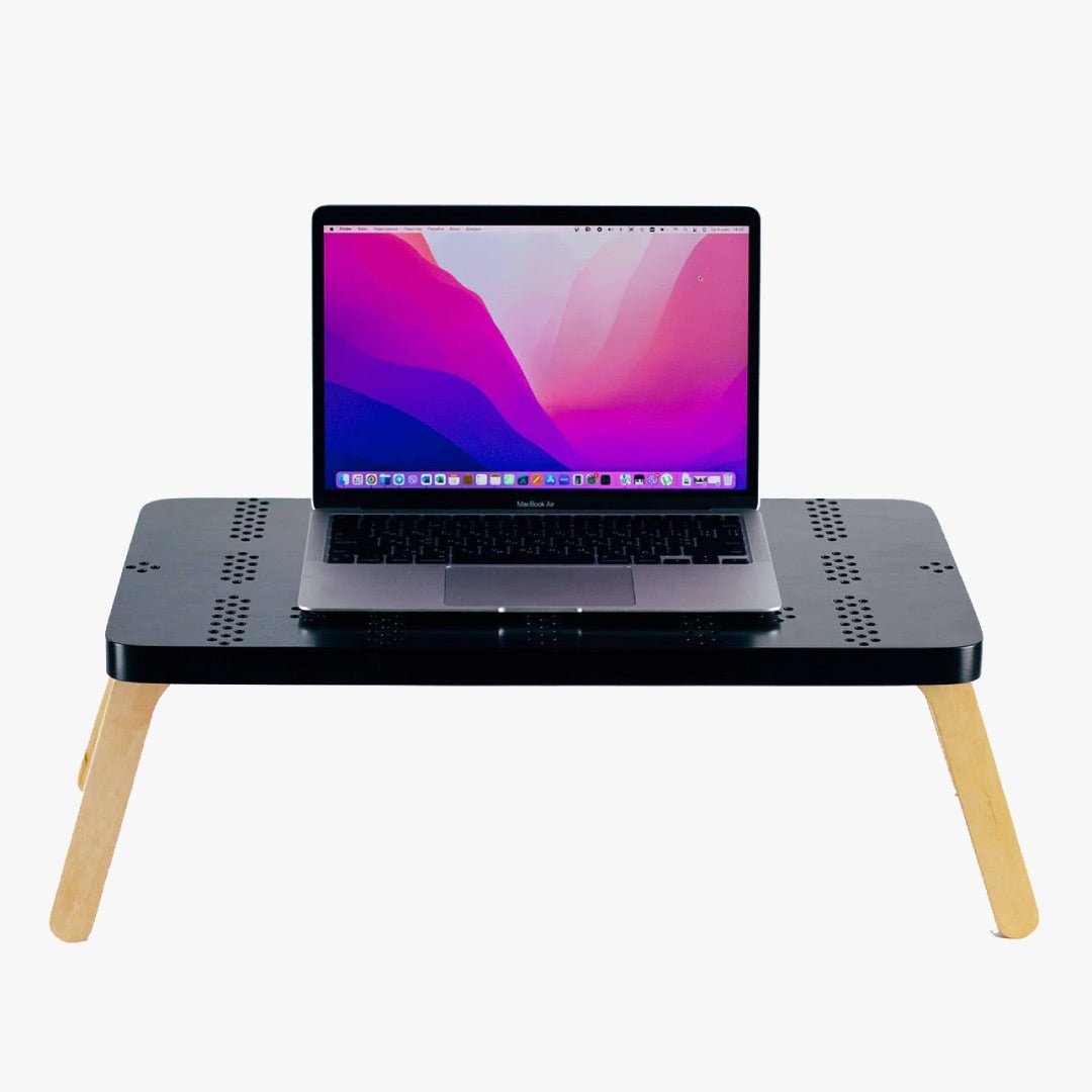 MacMan™ Club Handmade Wooden MacBook Table - MacMan™ Club | Canada