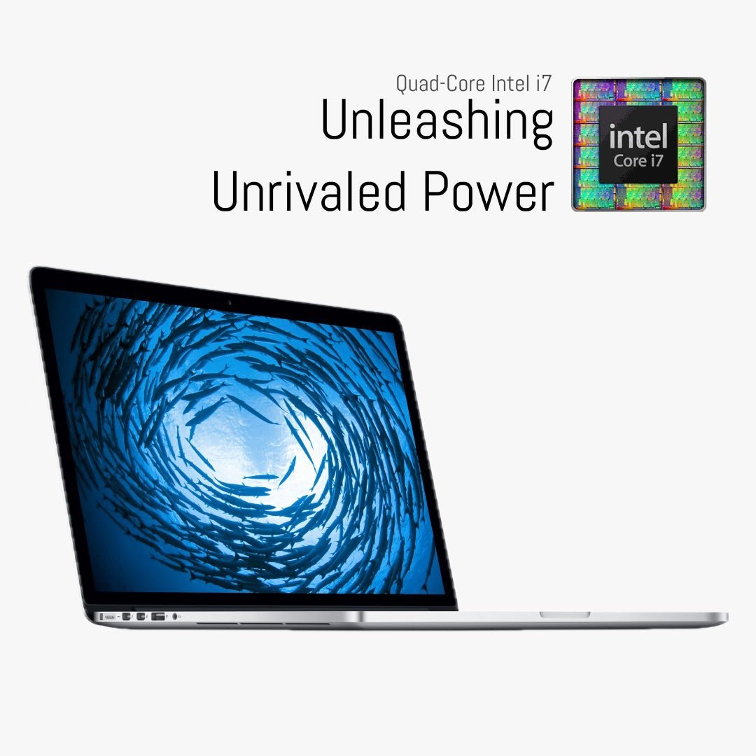 Refurbished Apple MacBook Pro Laptop 2015: Quad-Core Intel i7 3.4GHz, 15